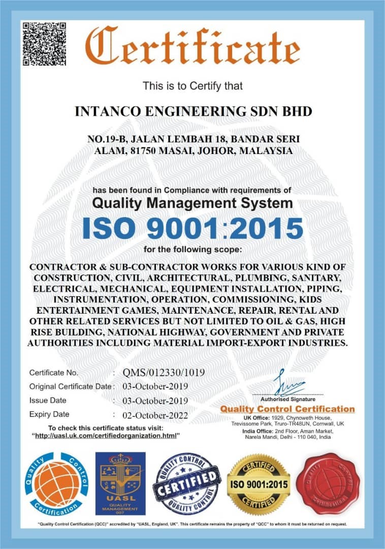 ISO 9001 (2015)