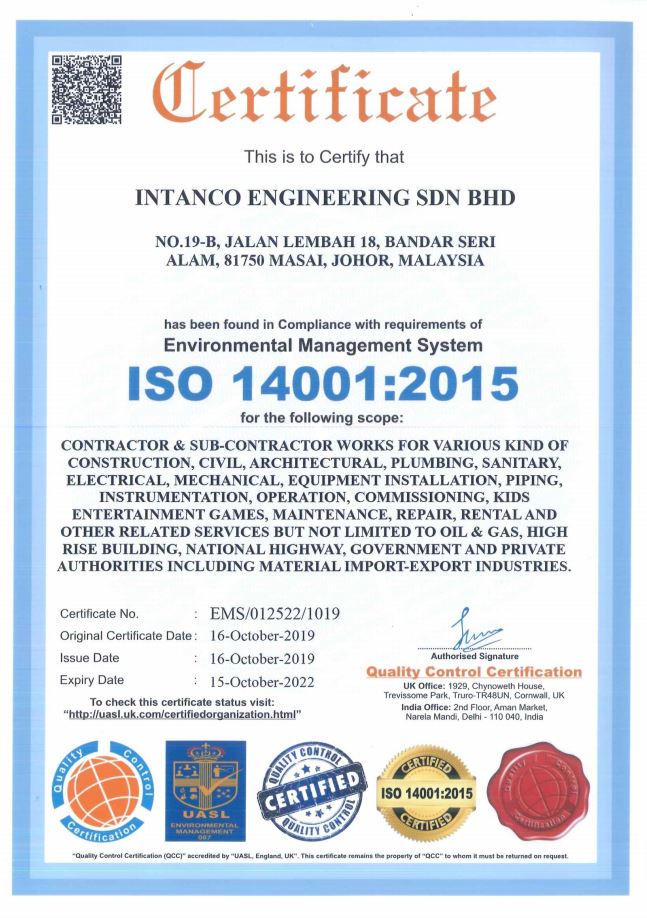 ISO 14001 (2015)